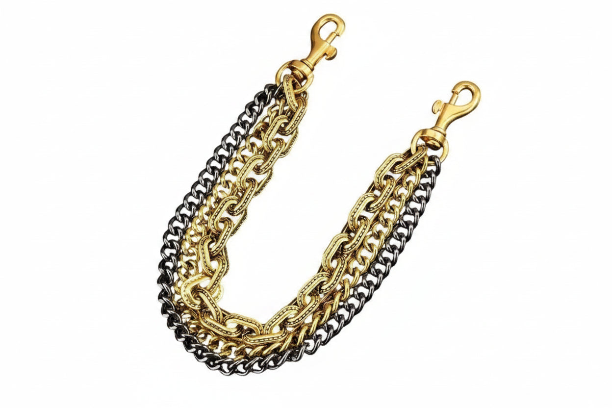 Decorative Purse Chain Extender – Bag Strap Extension with Clasp