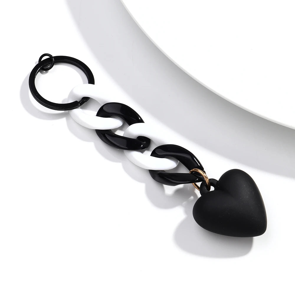 Heart Acrylic Keychain