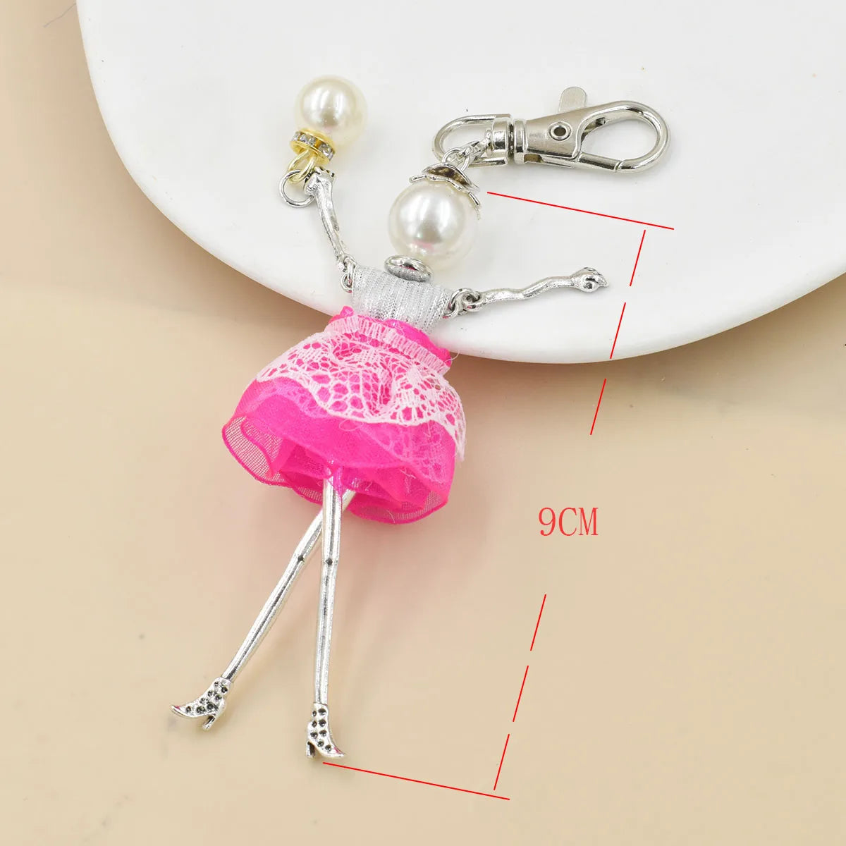 Fashion Doll Purse Charm