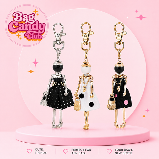 Fashion Doll Keychain Pendant