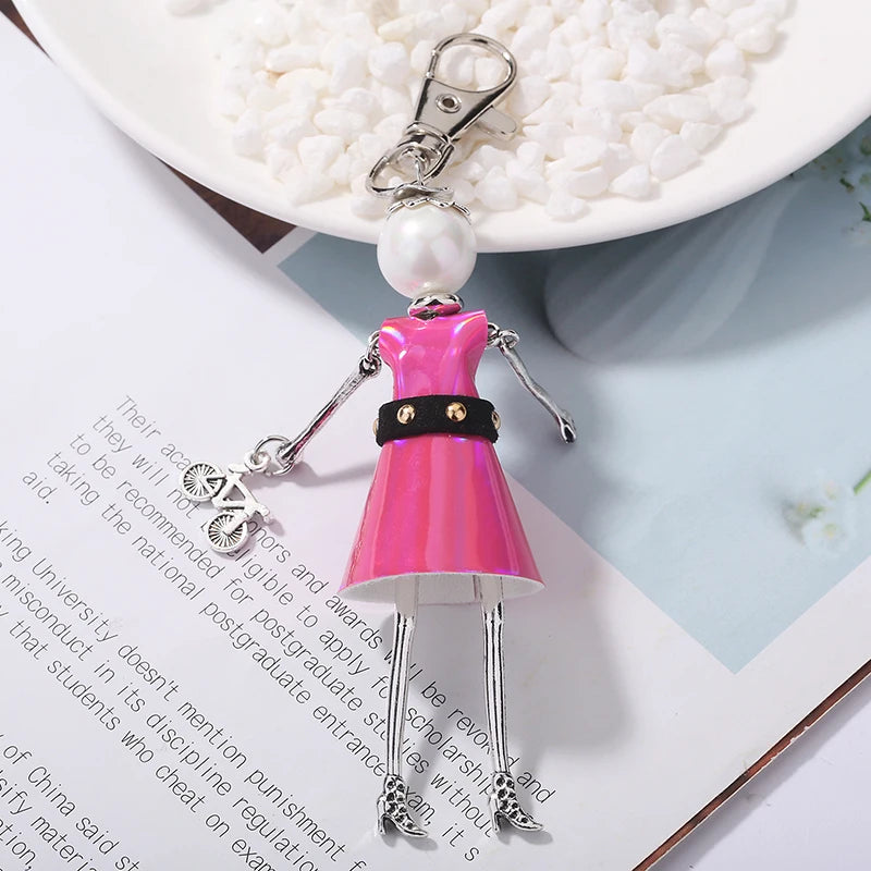 Fashion Doll Purse Charm