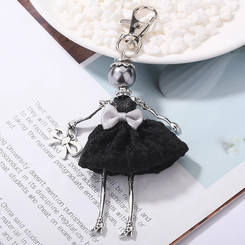 Fashion Doll Purse Charm