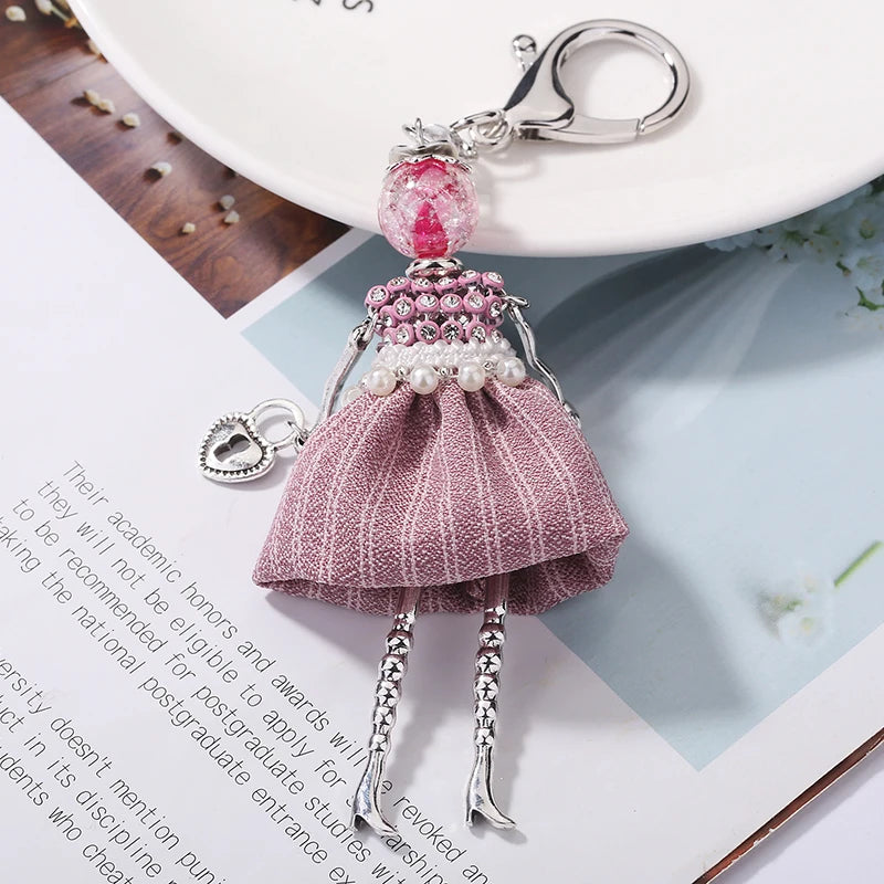 Fashion Doll Purse Charm