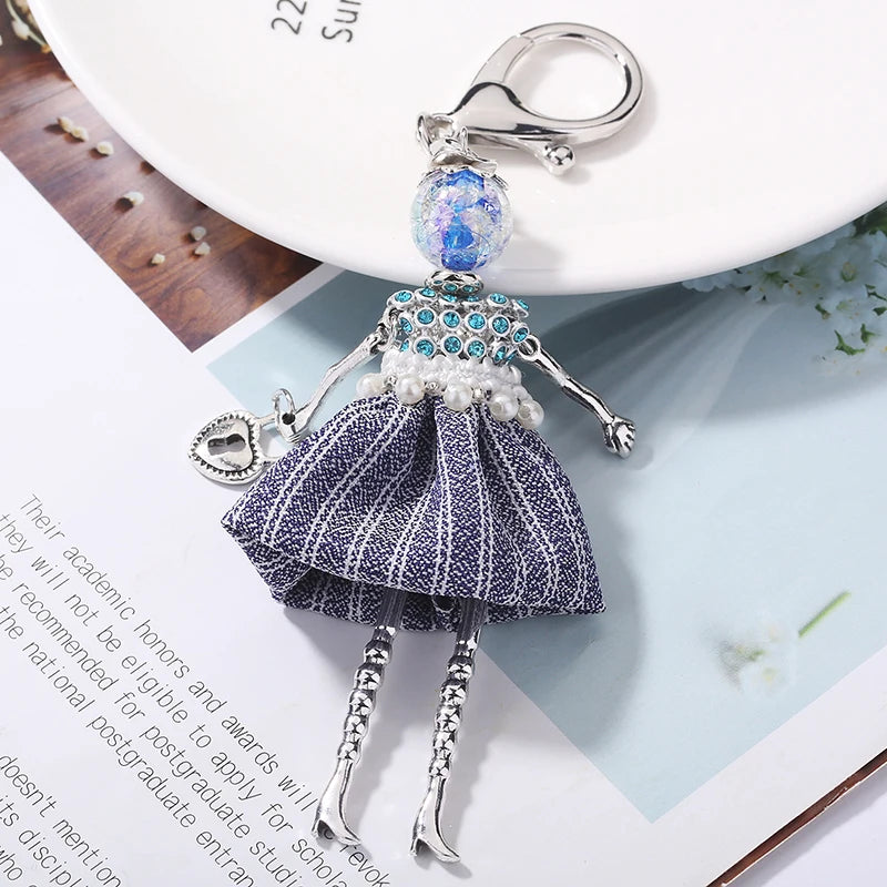 Fashion Doll Purse Charm
