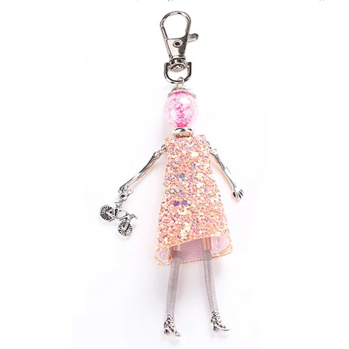 Fashion Doll Purse Charm