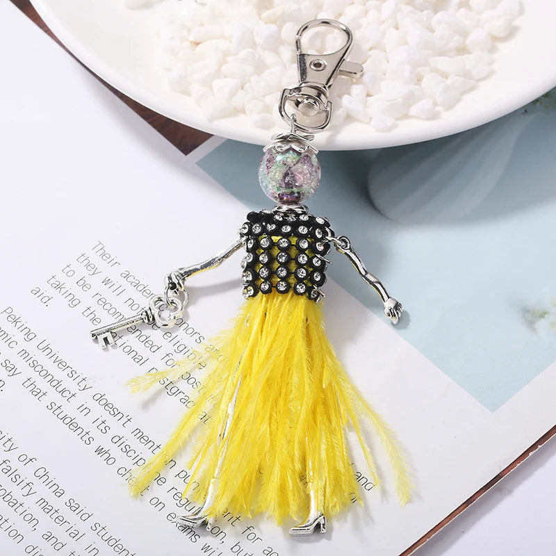 Fashion Doll Purse Charm
