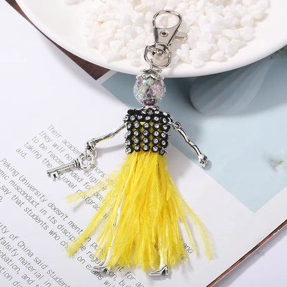 Fashion Doll Purse Charm