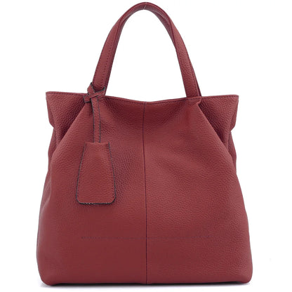 Soft Ruched Bucket Shoulder Bag