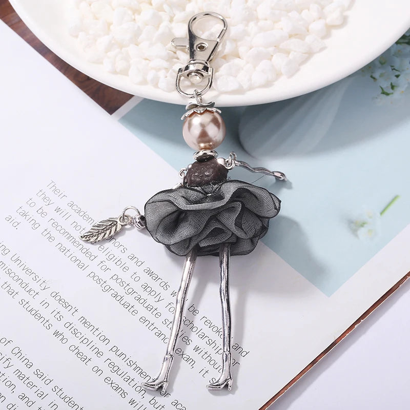 Fashion Doll Purse Charm