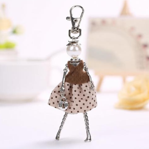 Fashion Doll Purse Charm