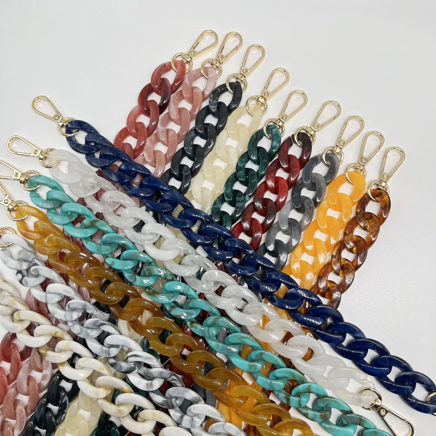 Colorful Acrylic Bag Chain