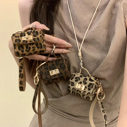 Leopard Print Bag Pendant
