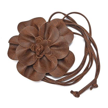 Floral Rope Waist Belt