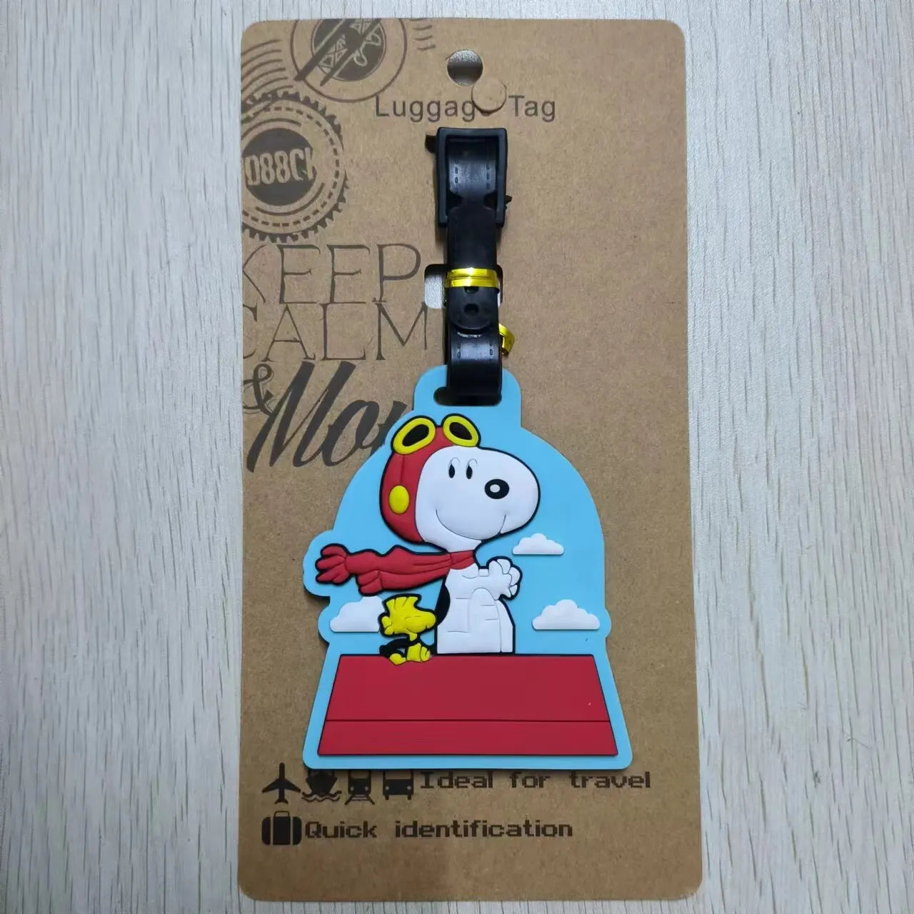 Snoopy Luggage Tag