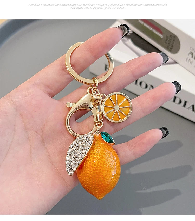 Fruit Charm Keychain