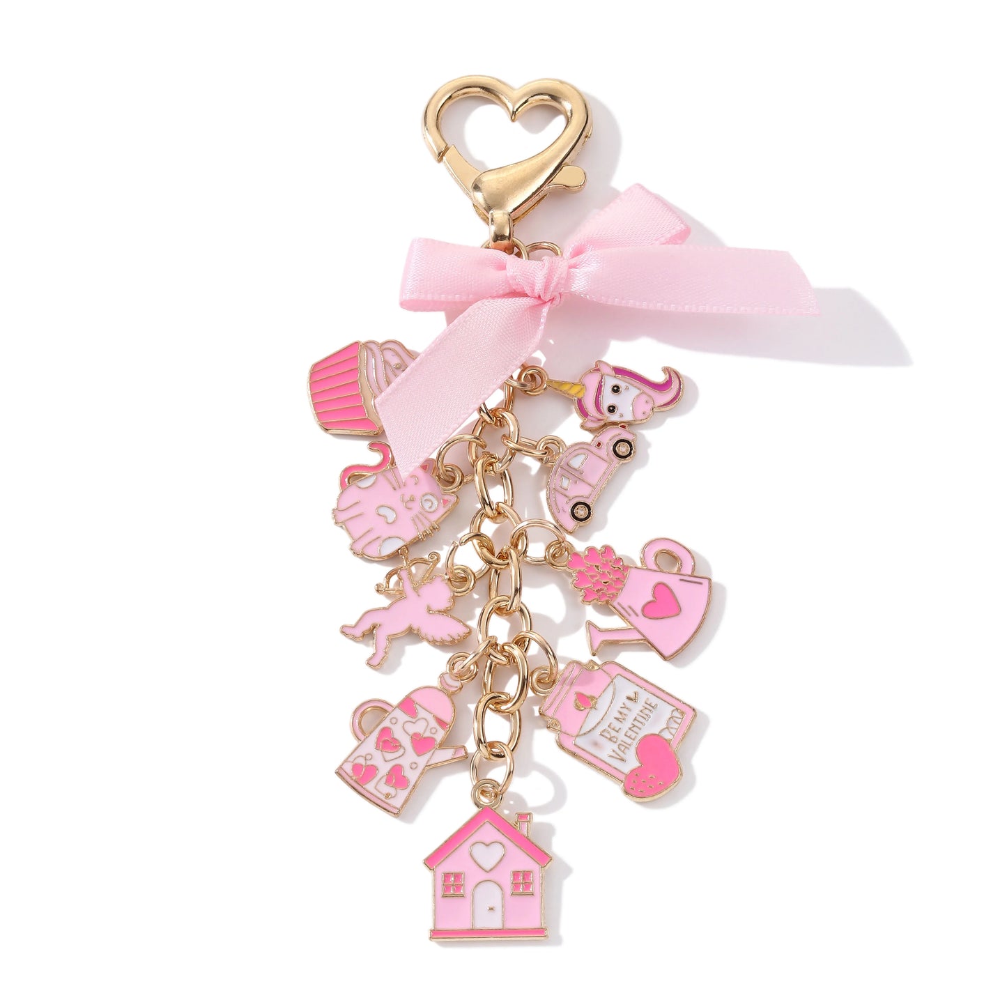 Love Letter Cake Keychain