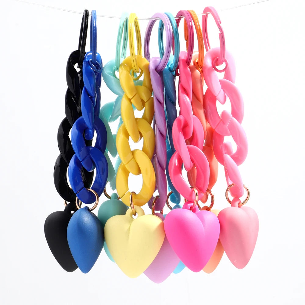 Heart Acrylic Keychain
