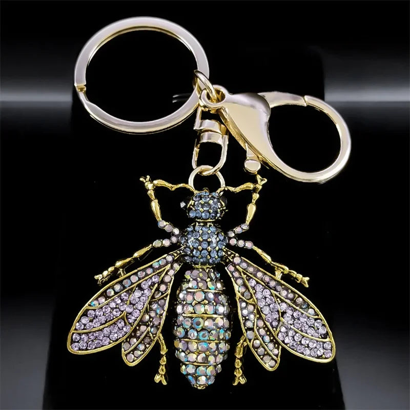 Crystal Rhinestone Keychains