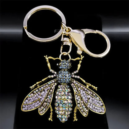 Crystal Rhinestone Keychains