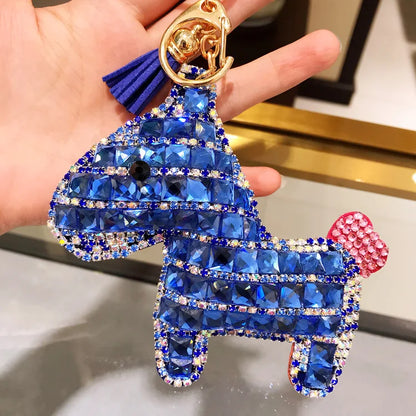Diamond Pony Keychain