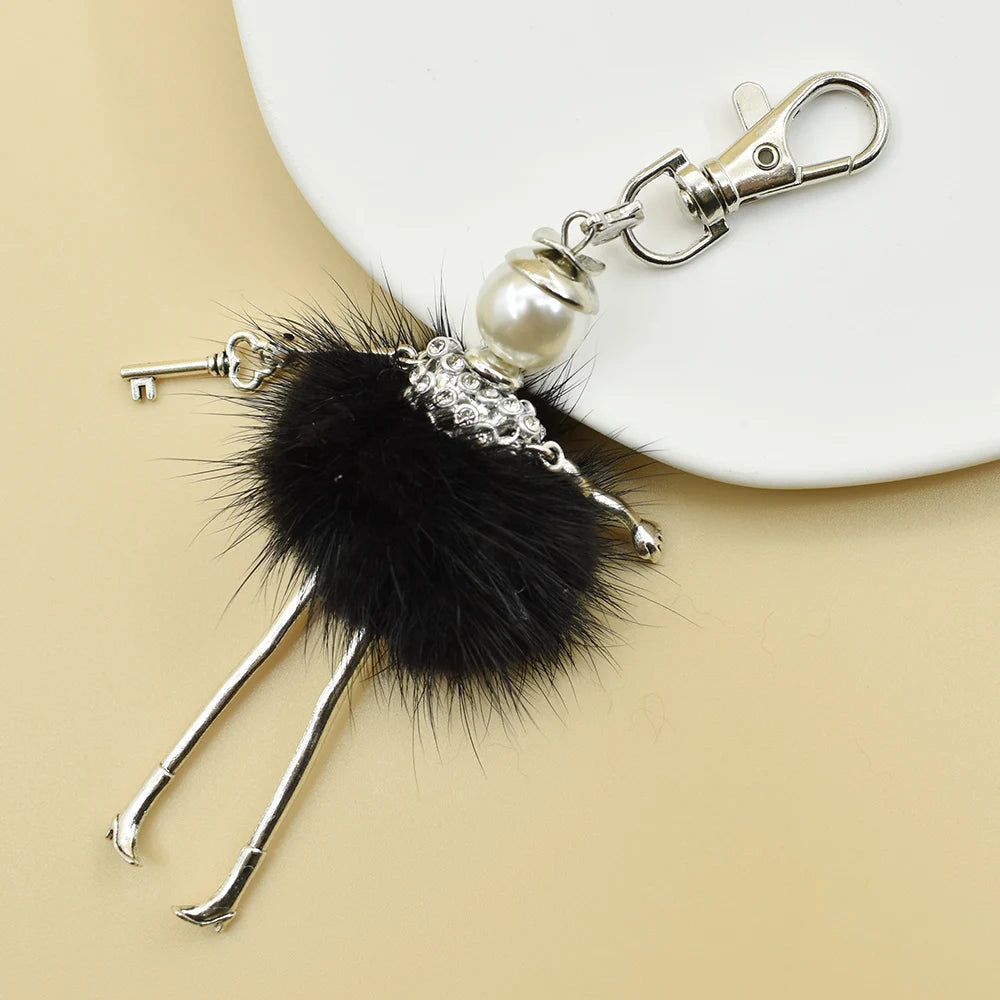Fashion Doll Purse Charm