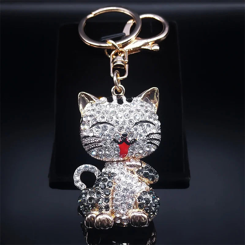Crystal Rhinestone Keychains