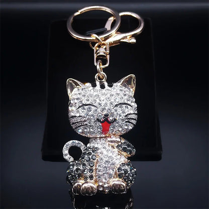 Crystal Rhinestone Keychains