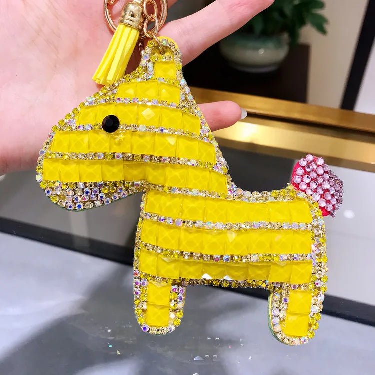 Diamond Pony Keychain