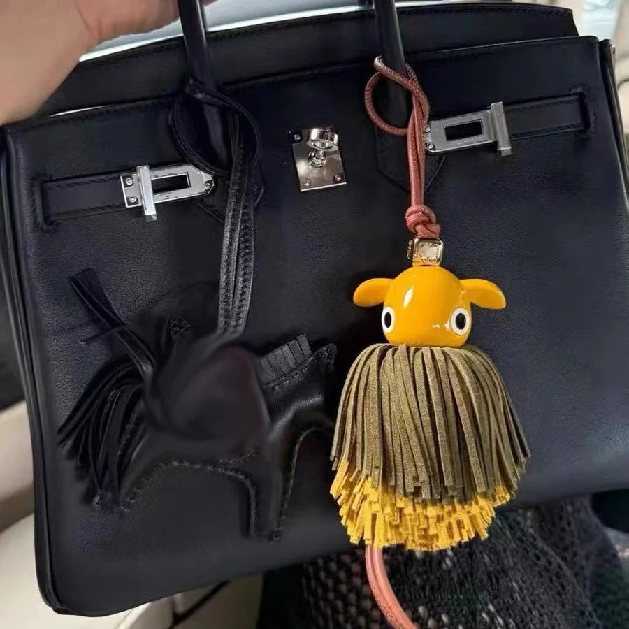 Cute Ghost Tassel Bag Charm