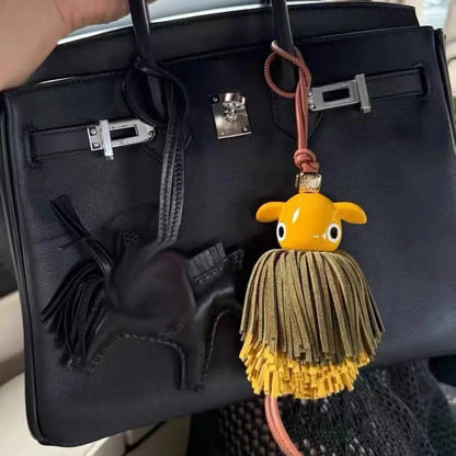 Cute Ghost Tassel Bag Charm