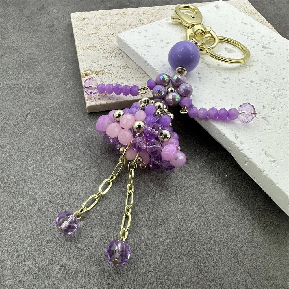 Colorful Doll Key Charm