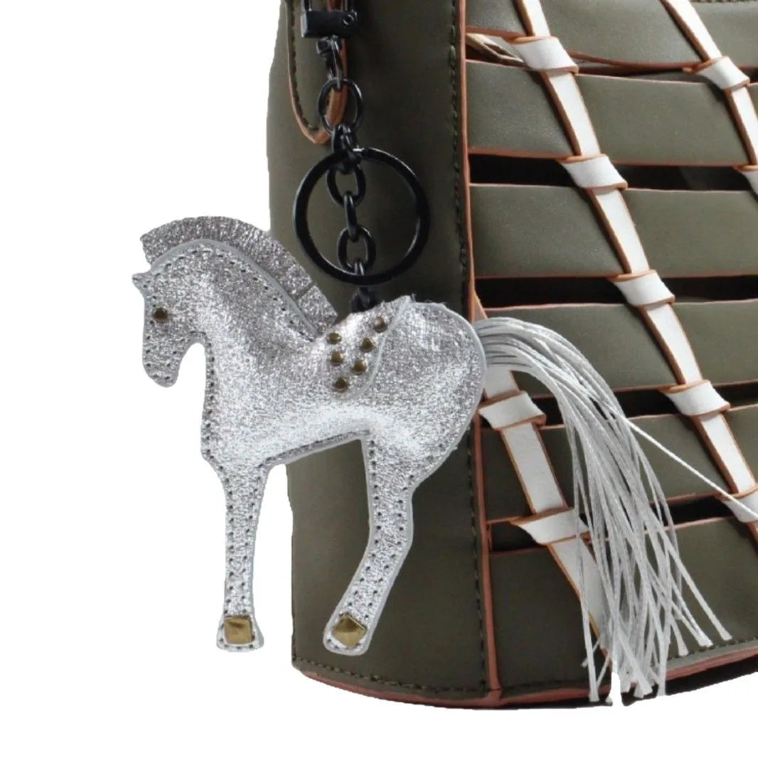 Leather Pony Bag Charm