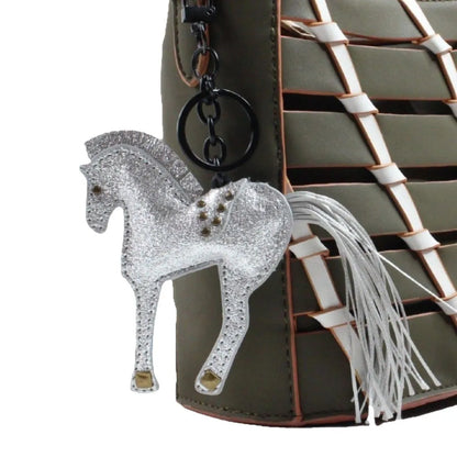 Leather Pony Bag Charm