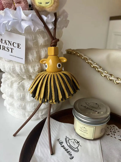 Cute Ghost Tassel Bag Charm