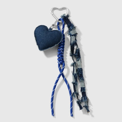 Heart Bag Charm Keychain