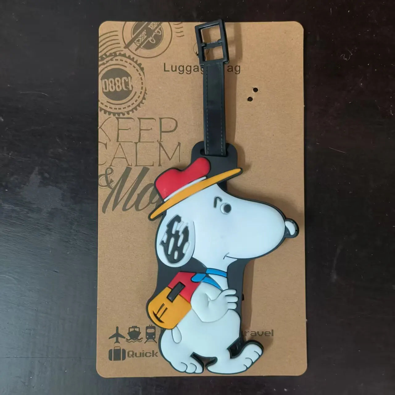 Snoopy Luggage Tag