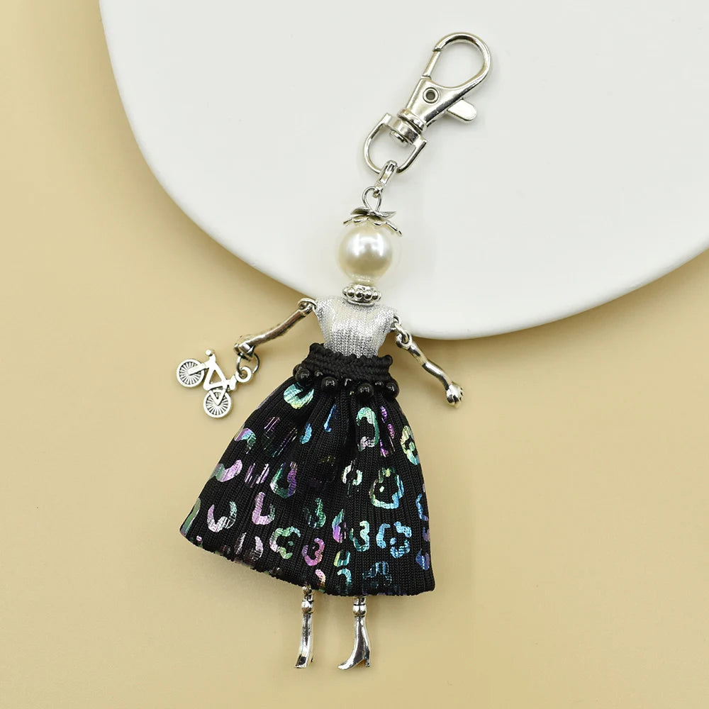 Fashion Doll Purse Charm