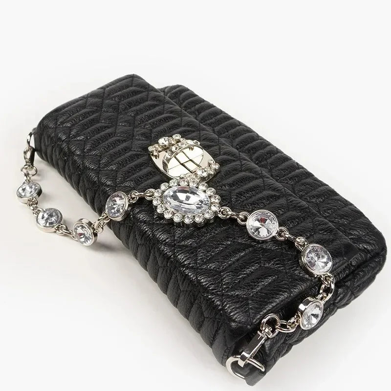 Diamond Acrylic Bag Chain
