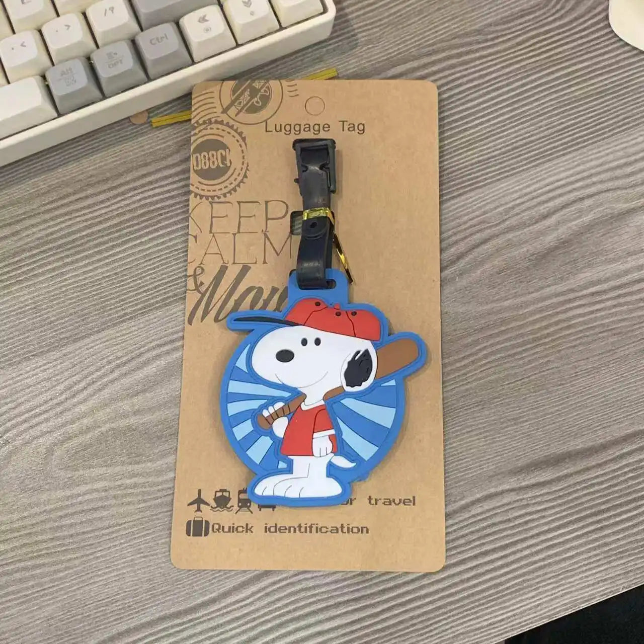 Snoopy Luggage Tag