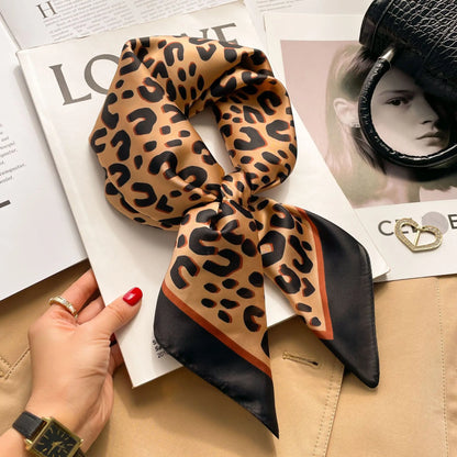 Floral Silk Square Scarf