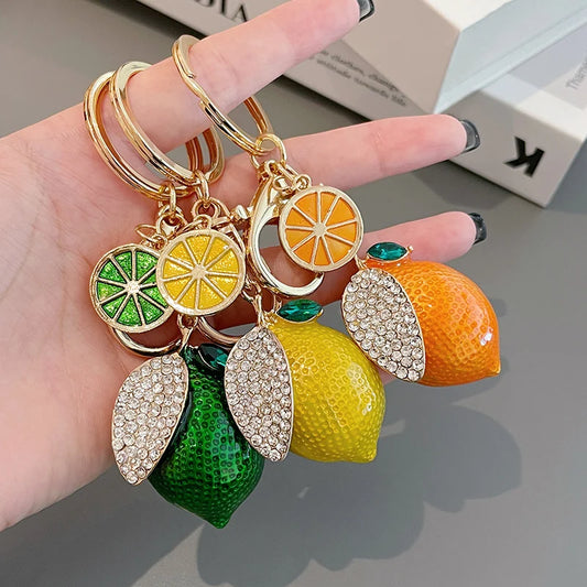 Fruit Charm Keychain
