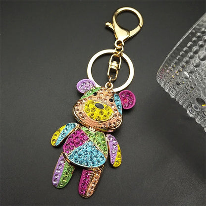 Crystal Rhinestone Keychains
