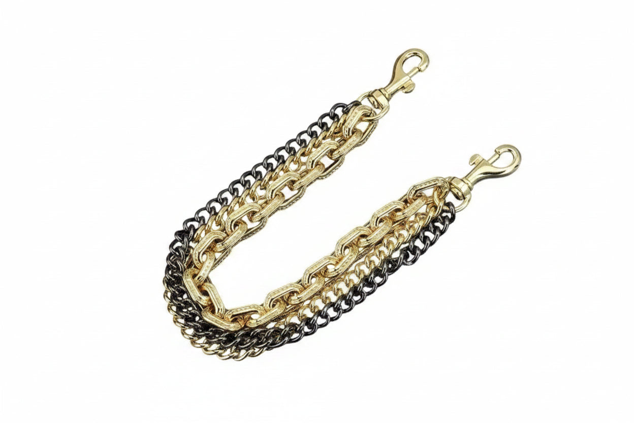 Decorative Purse Chain Extender – Bag Strap Extension with Clasp