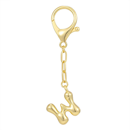 Initial Letter Keychain