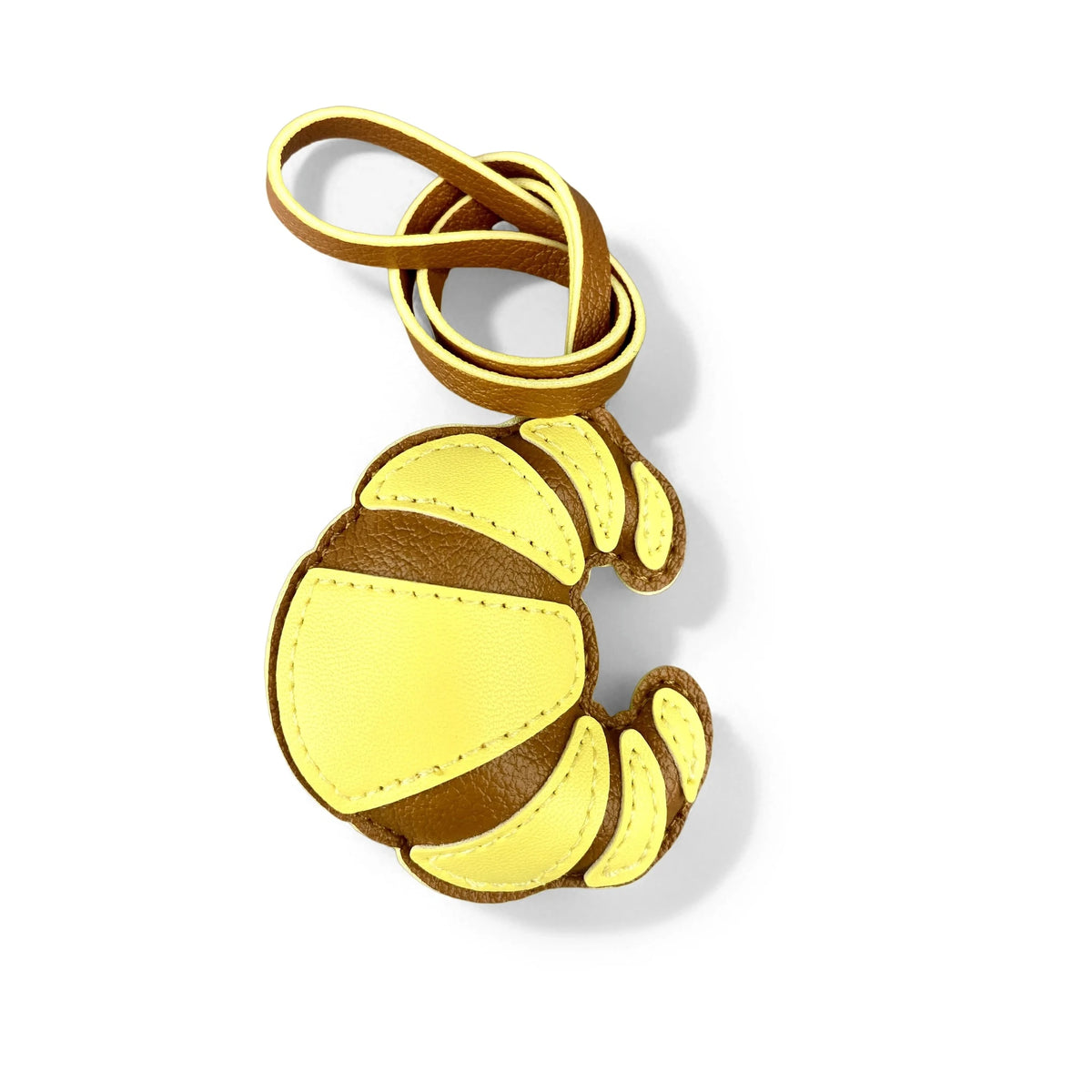 Croissant & Pretzel Bag Charm Set