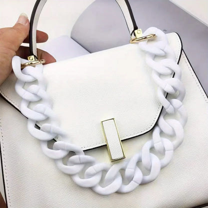 Chunky Acrylic Bag Chain Strap