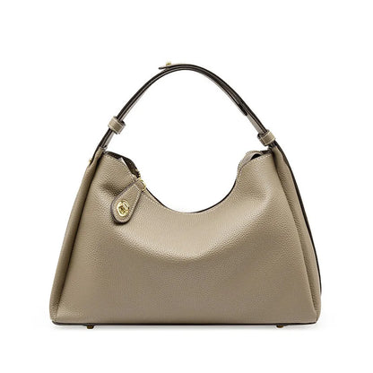 Genuine Leather Bucket Shoulder & Crossbody Bag