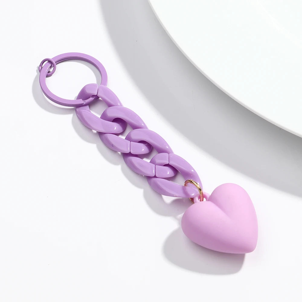 Heart Acrylic Keychain