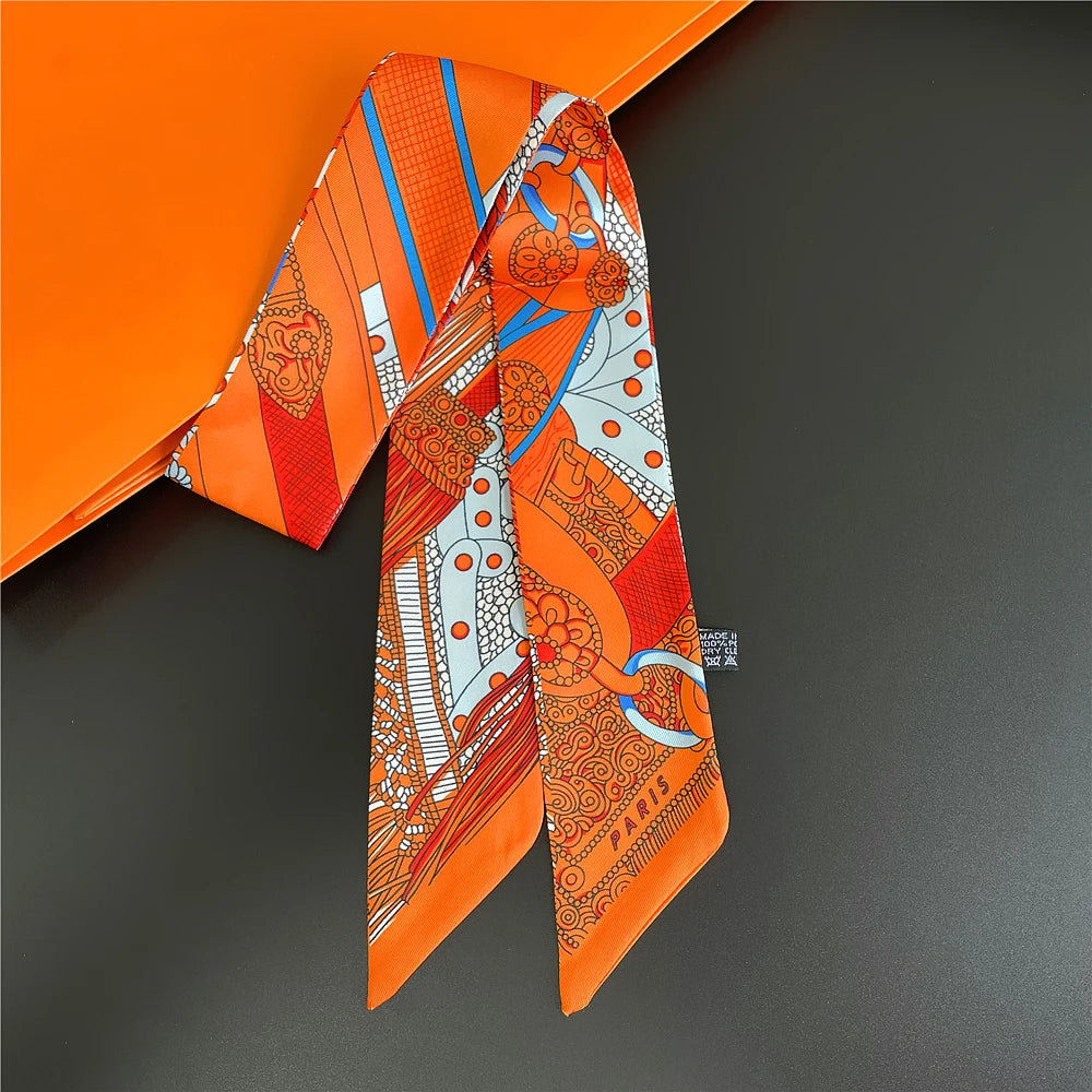 Twill Ribbon Purse Scarf Band