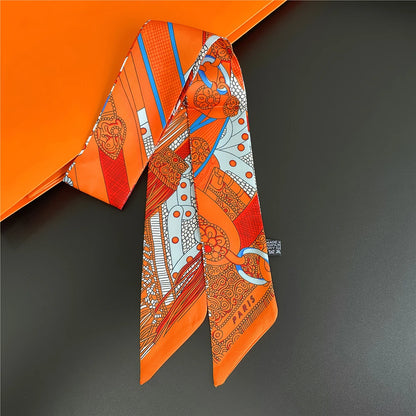 Twill Ribbon Purse Scarf Band